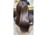 《35歳からの美髪コース》髪質改善トリートメント＋カット　￥18700→18200