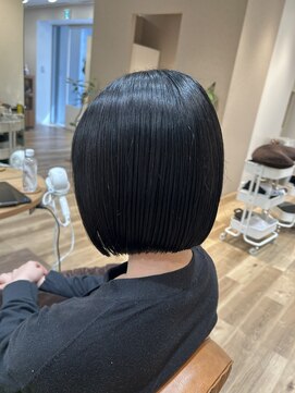 ヘアポケット スタイル店(HAIR POCKET) 地毛風カラー×ミニボブ