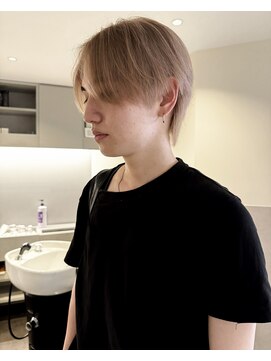 ニコフクオカヘアーメイク(NIKO Fukuoka Hair Make) メンズハイトーン/ブロンド/ホワイト/ミルクティーベージュ