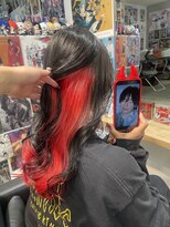 トーキョー オタクヘアー(TOKYO OTAKU HAIR)&nbsp;レッド/インナーカラー/推しカラー