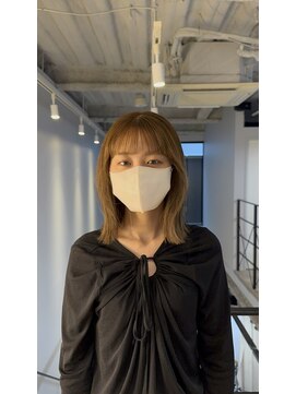 ヌープヘアーアイス(NUUP.hair ici) オリーブベージュ/ベージュ/グレージュ/透明感カラー/寒色カラー