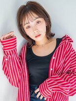 レゴ(REGO) #小顔黒髪クラゲヘアーオリーブグレーココアベージュ