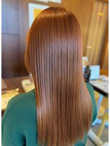 サクラ ビューティ ヴィレッジ(SAKURA Beauty village) 髪質改善 カラー×シナモンベージュ