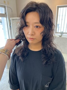 アスラン(ASLAN) 【aslan】レイヤーパーマ/ハッシュカット/沖縄パーマ