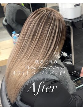 レディアル 大宮(REDEAL ope.) 白髪率に合わせた白髪ぼかしバレイヤージュ