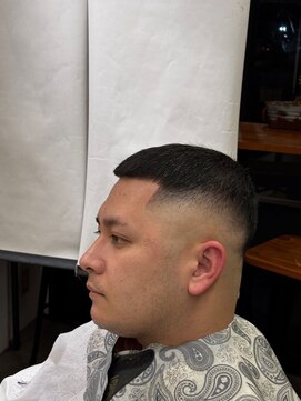 クフィア メンズヘアー カンポ 難波店(CUFFIA MEN'S HAIR CAMPO) ソフトモヒカンメンズウルフフェザーパーマシャドウパーマ