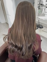 ヘアーアイスカルテット(HAIR ICI QUARTET)&nbsp;韓国風イメチェン◎オリーブベージュロングレイヤー