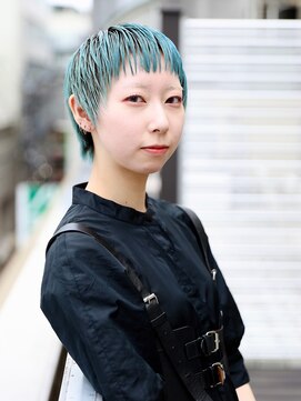 ヘアーアンドスペース セブンブリッジ(HAIR&SPACE 7Bridge) ベリーショート × 似合わせデザインカラー