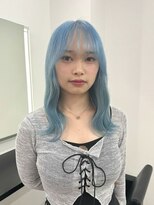 エゴ 池袋(EGO)&nbsp;水色カラー/ブルーカラー/複雑履歴修正