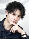 ルーズパーマ×アクティブショート