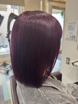 ヘアーアンドエクステンション パチャラ 小岩駅前店(HAIR&EXTENSION PACHARA) △ダークパープルで叶える上品なツヤ髪△