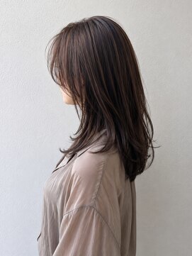 ヴィータ ヘア デザイン(Vita Hair Design) 大人女子落ち着きくびれカールくびれミディ顔周りレイヤーカット