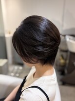 アフロディーテ(hair make aphrodite) 大人なショートボブ×前下がりショートボブ×前髪あり