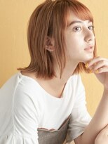 抜け感外ハネモードボブ
