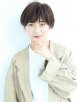 大人可愛い耳掛けショート［髪質改善/池袋&目白&大塚］