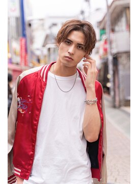 エイミー(Aimee) Aimee 町田 センターパート×ミルクベージュ