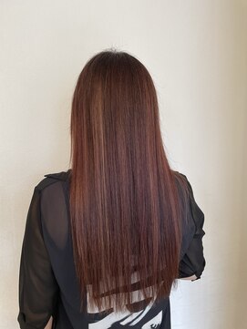 リアン 熊谷本店(Rien) ウルトワトリートメント×ピンクカラー