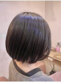 ○切りっぱなし風ボブ○