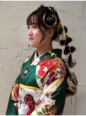振袖の着付