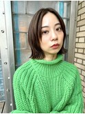 ロブ　モテ髪カタログ　簡単スタイリング