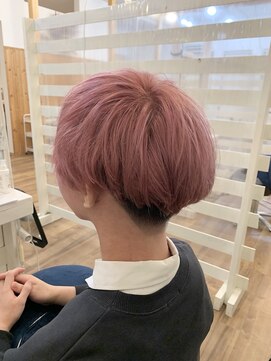 ロルド シェリ(Rold Cheri) ピンクベージュ メンズ マッシュ