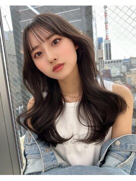 アフロートリノ(AFLOAT Leino) 大人可愛い韓国ヘア　ワンホンヘア　レイヤーカット　くびれヘア