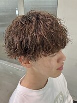 フィフス 天神大名(fifth) 波巻きスパイラルパーマメンズパーマツイストパーマ19時以降眉毛