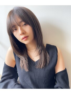 カインド 南青山(hair&make up KIND) 艶髪ストレートヘア