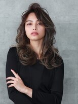 ヘアーカッティングガーデン ジャック モアザン 松山店&nbsp;バレイヤージュ/かき上げ［松山市駅/白髪ぼかし］