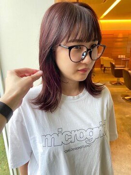 トップヘアー スパアンドリラクゼーション 安城(spa&relaxation) ラベンダーピンクヘア/ベビーピンク