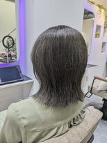 シードバイシャムロック(SEED by Shamrock)&nbsp;ブリーチなしWカラー　グレージュ　ベルボブ