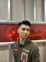 メリケンバーバーショップ トーキョー(MERICAN BARBERSHOP TYO)&nbsp;七三フェード