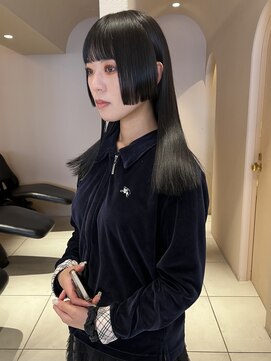 マーシィ(MARCIE) ステップカット×グレージュ