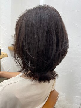 ミッシェル アフロート(michelle afloat) まとまる☆立体技術3D CurvesのS Curve 外ハネレイヤーボブ