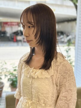 ハヤシ(HAYASHI) 【柔らかベージュ】まとまりショートボブ