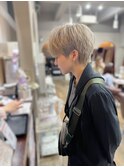 メンズライク マッシュショート 刈り上げショート 奈良 王寺