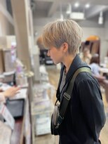 ハピネス 王寺店(Happiness) メンズライク マッシュショート 刈り上げショート 奈良 王寺