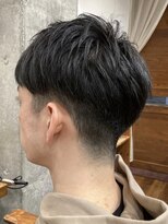 シルフィ(sylph) メンズカット_ソフトなツーブロックはラデーションが綺麗◎