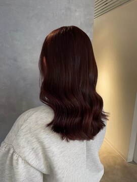 モク(mok) レッドブラウン♪