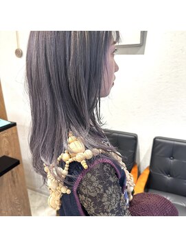 アルマヘアー(Alma hair by murasaki) ◎ブリーチ必須☆ラベンダーグレージュ◎