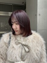 アイナ(AINA)&nbsp;ケアダブルカラーで作るベリーカラー