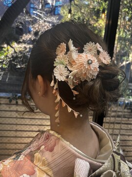 ジラ ヘアアンドメイク(girra HAIR&MAKE) 成人式振袖着付け＋ヘアセット