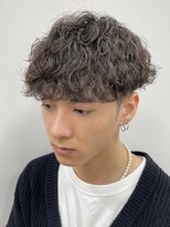 名古屋波巻きスパイラルパーマメンズヘアメンズマッシュ名駅30代