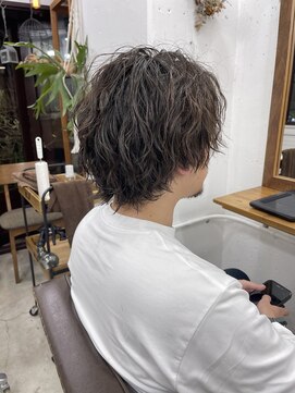 リッカ(RICCA) スペインカール/スパイキーショート/ブルーブラック/恵比寿