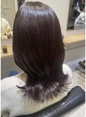まつだて/ピンク/ブラウン/艶髪/レイヤー