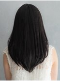 ロングレイヤー×髪質改善ストレート