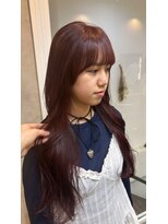 シルク(silk) レッドブラウン
