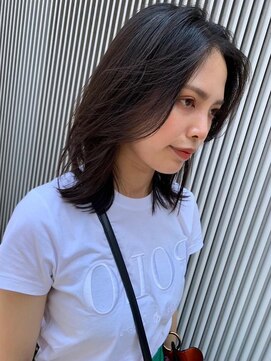 バディ 中野駅前店(BUDDY) くびれレイヤーカット【中野美容室/髪質改善/高円寺/阿佐ヶ谷】