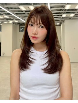 ユーフォリア 渋谷グランデ(Euphoria SHIBUYA GRANDE) ★ワンカールモテ髪前髪小顔カットサイドバング艶感