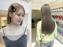 ダメージを最小限に抑えて叶える、柔らかなハイトーンカラー